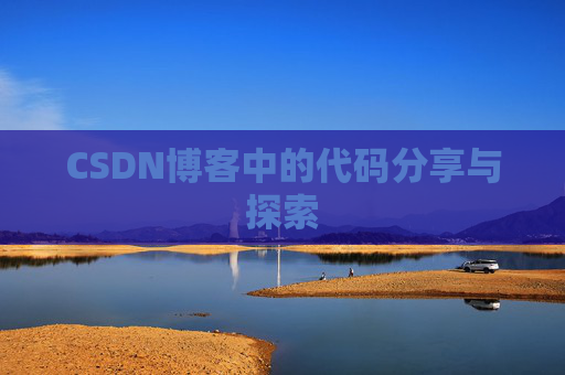 CSDN博客中的代码分享与探索 CSDN博客中的代码分享与探索
